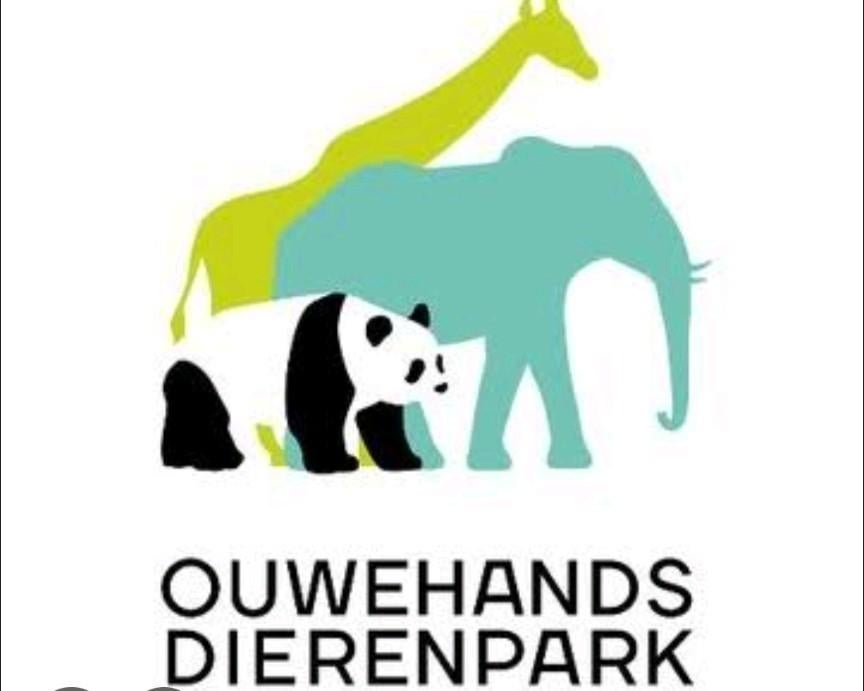 4 toegangskaarten Ouwehands Dierenpark-Geldig tot 30april 27, Drie personen of meer, Ticket of Toegangskaart