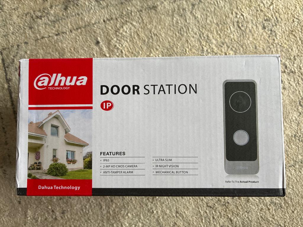 NIEUW: Dahua Wi-Fi Villa Door Station (Videodeurbel), Huis en Inrichting, Deurbellen, Ophalen of Verzenden, Ingebouwde camera