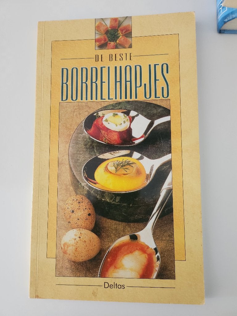Kookboek de beste borrelhapjes, Ophalen of Verzenden, Zo goed als nieuw
