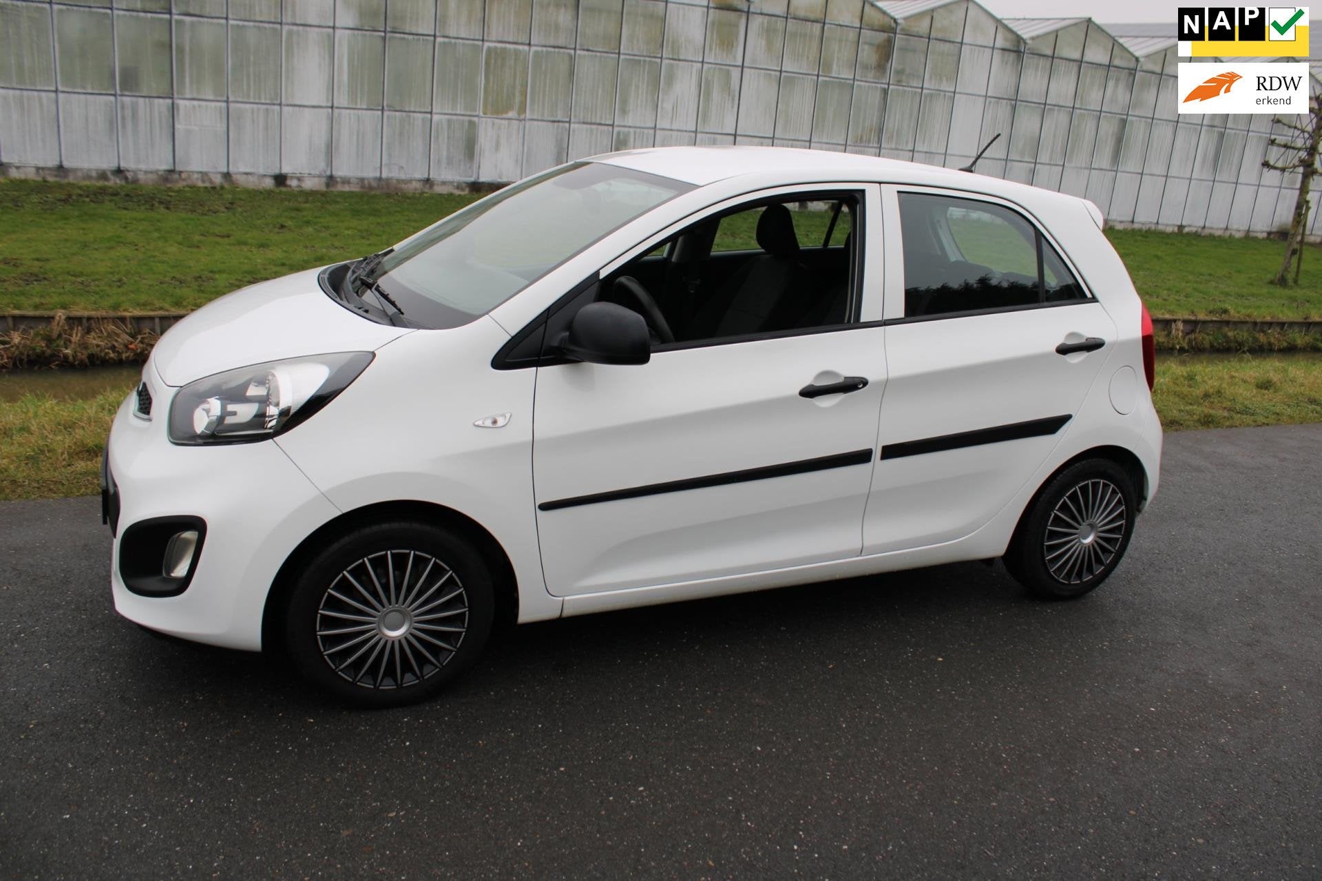 Kia Picanto 1.0 CVVT ComfortLine 5 Drs met Airco, Voorwielaandrijving, Euro 5, Gebruikt, Emergency brake assist