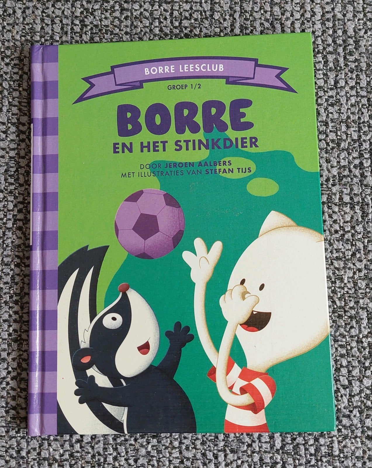 Borre en het stinkdier --nieuw--, Boeken, Ophalen of Verzenden, Nieuw, Jeroen Aalbers, 3 tot 4 jaar