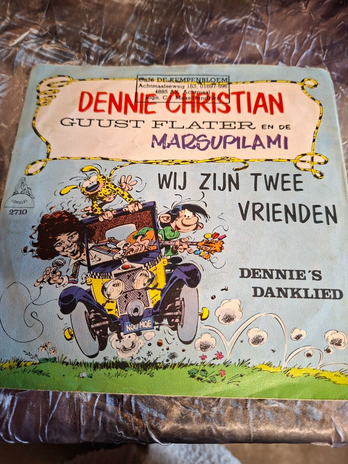 Dennie Christian - Guust Flater en de Marsupilami EP, Cd's en Dvd's, Gebruikt, Ophalen of Verzenden, EP, EP