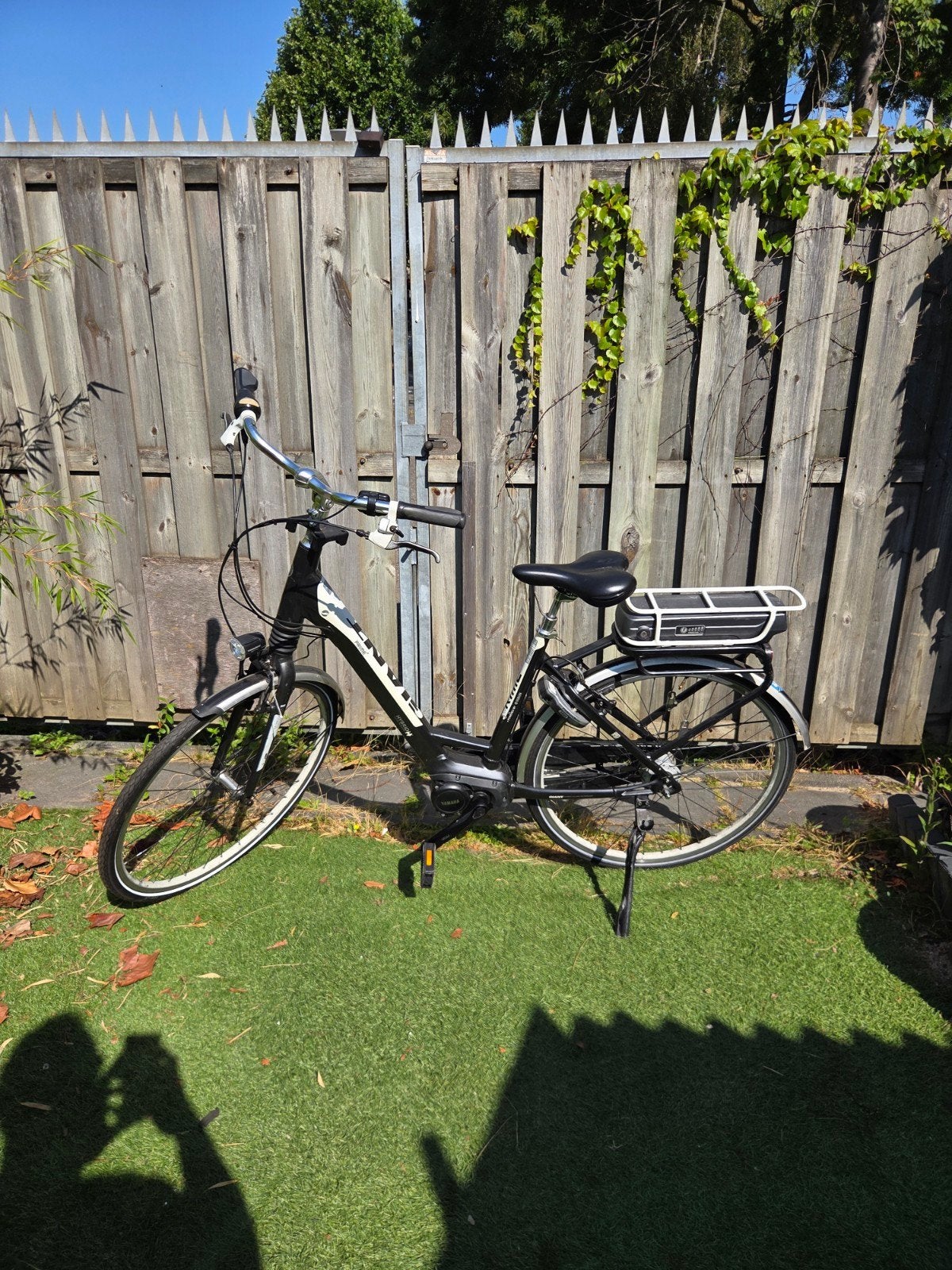 Giant Prime E-bike met Yamaha motor en kinderzitje, Ophalen, Gebruikt