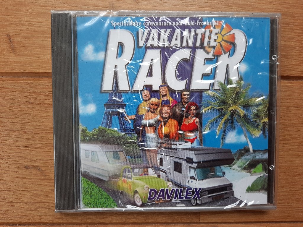 CD Rom Vakantie Racer - Spectaculaire caravanracer - Nieuw -, 1 speler, Racen en Vliegen, Ophalen of Verzenden, Zo goed als nieuw