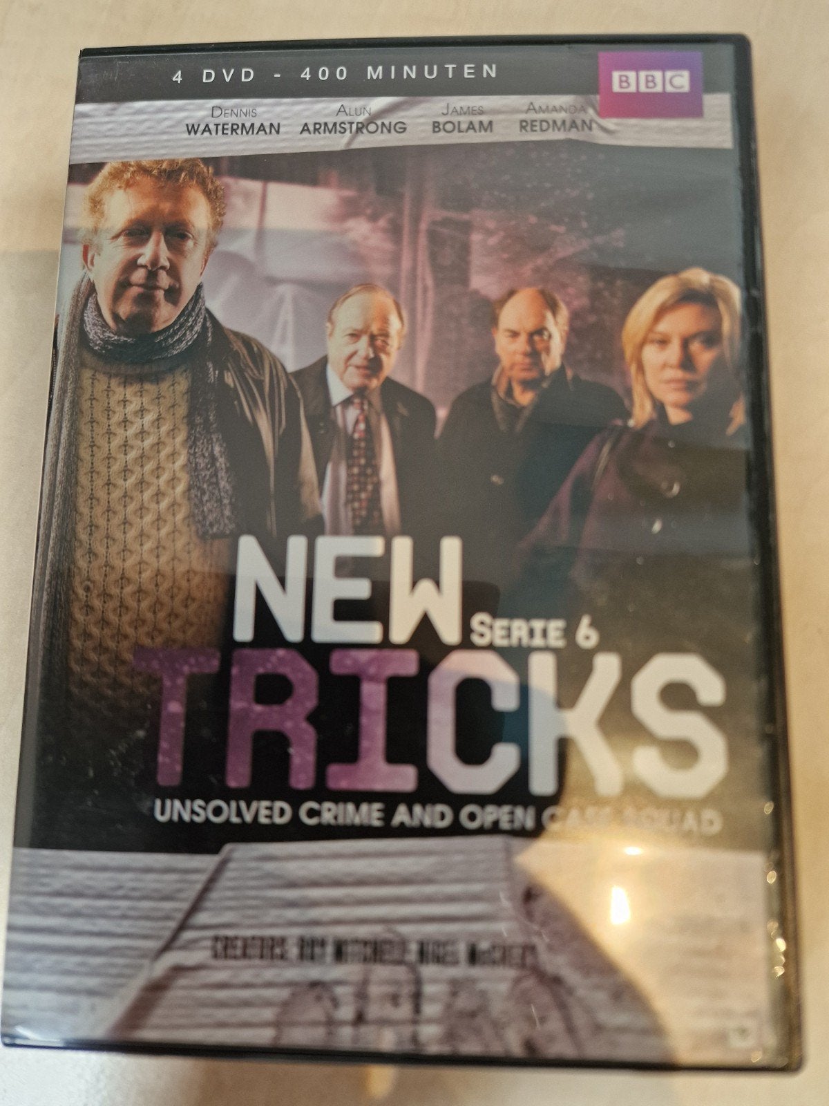 New Tricks - Serie 6 (4 DVD Boxset), Vanaf 12 jaar, Ophalen of Verzenden, Zo goed als nieuw, Detective en Krimi