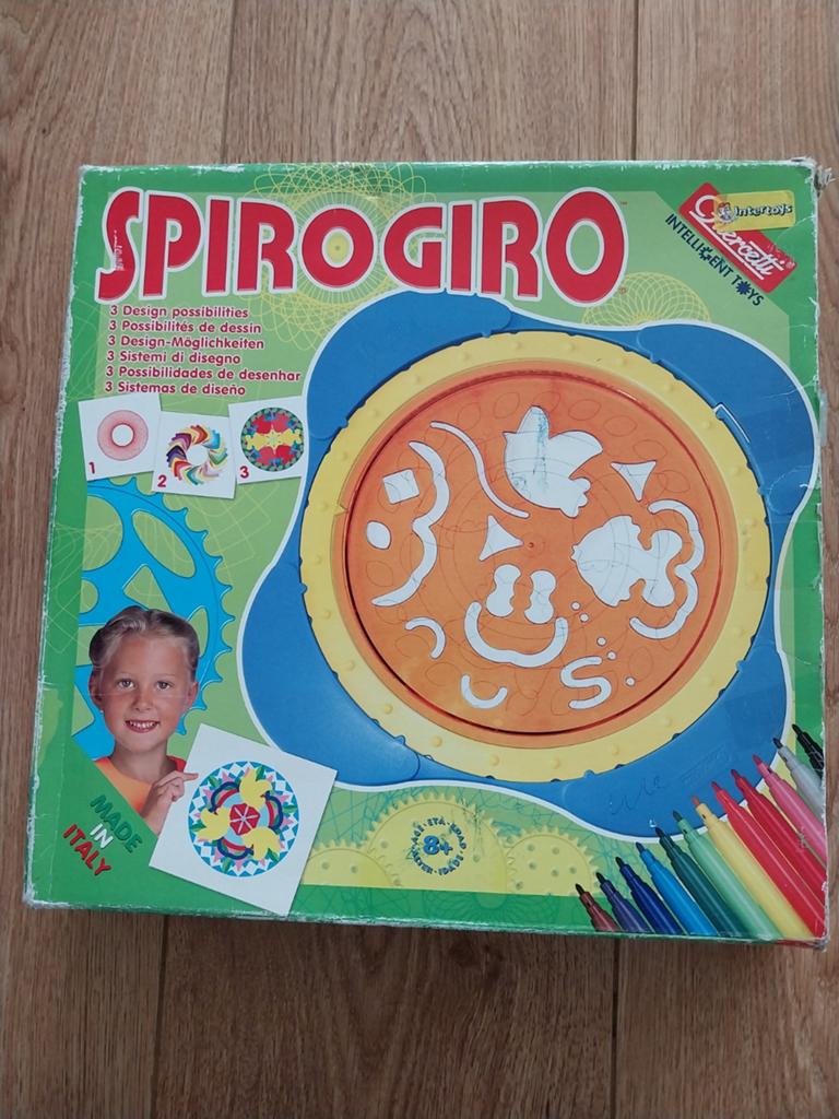Spirogiro spirograph spirograaf spirografie, Ophalen of Verzenden, Zo goed als nieuw