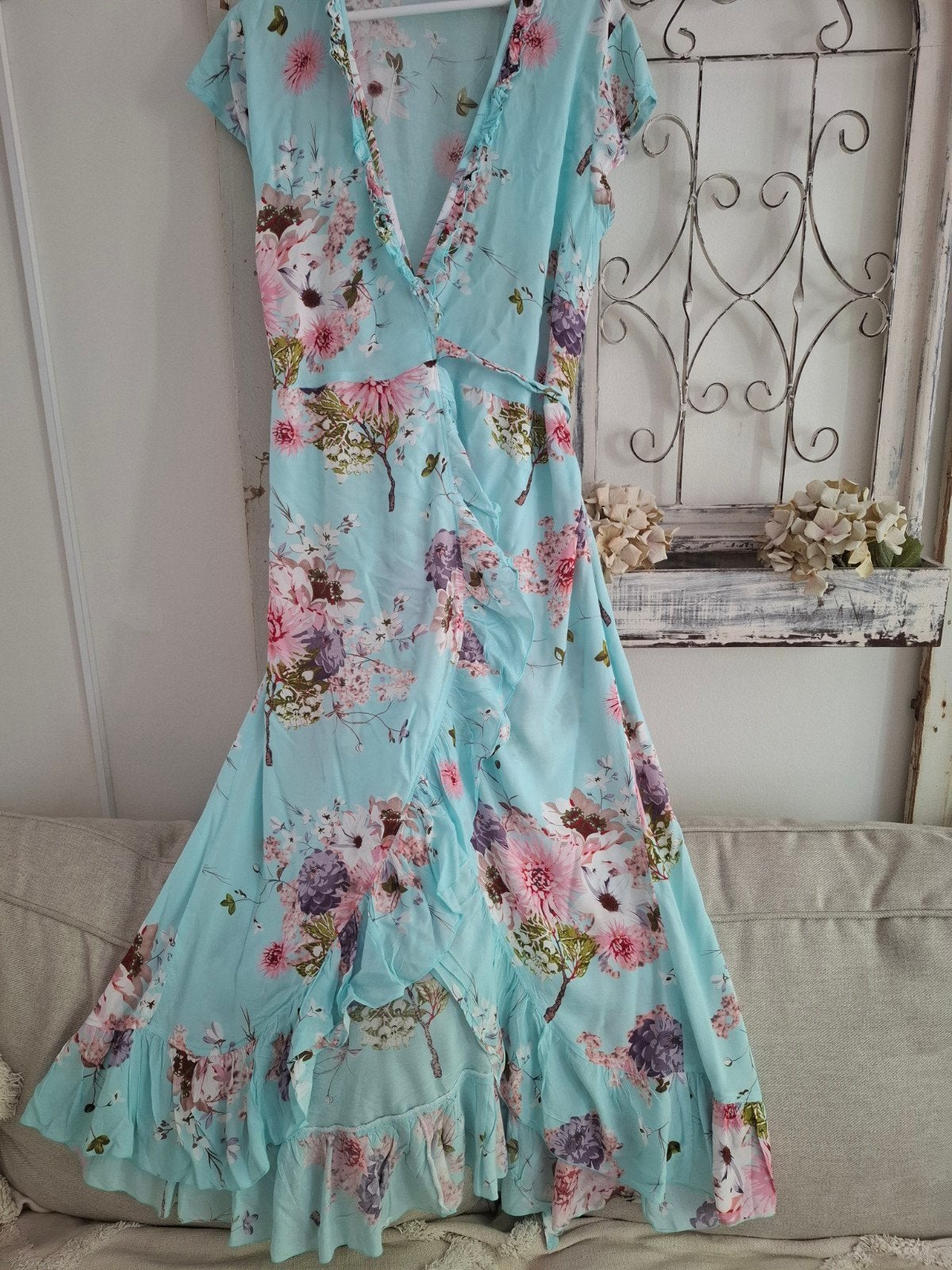 Bindi wikkeljurk L/XL, Ophalen of Verzenden, Zo goed als nieuw, Maat 46/48 (XL) of groter