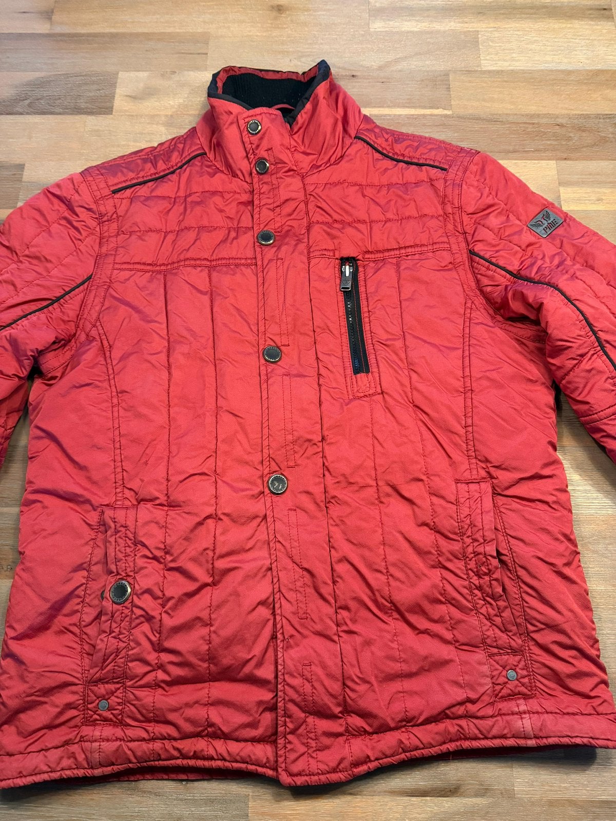 Rode PME Legend winterjas, Ophalen of Verzenden, Zo goed als nieuw, Maat 48/50 (M), Rood