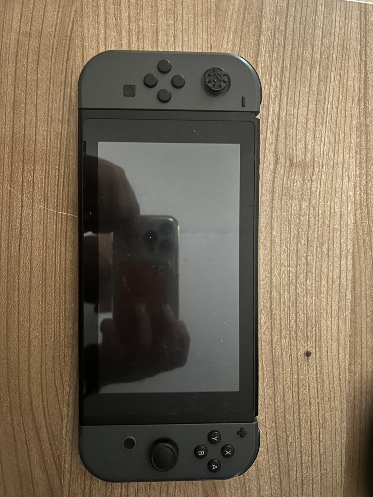 Nintendo switch grijze controllors, Ophalen, Zo goed als nieuw, Met 1 controller, Switch Original
