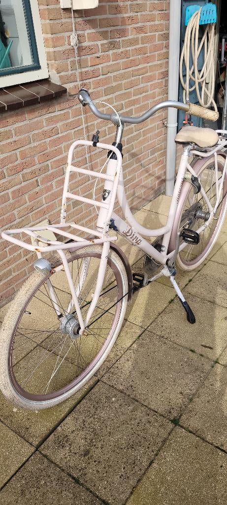 Batavus Dina damesfiets, Fietsen en Brommers, Ophalen, Gebruikt, Versnellingen, Batavus
