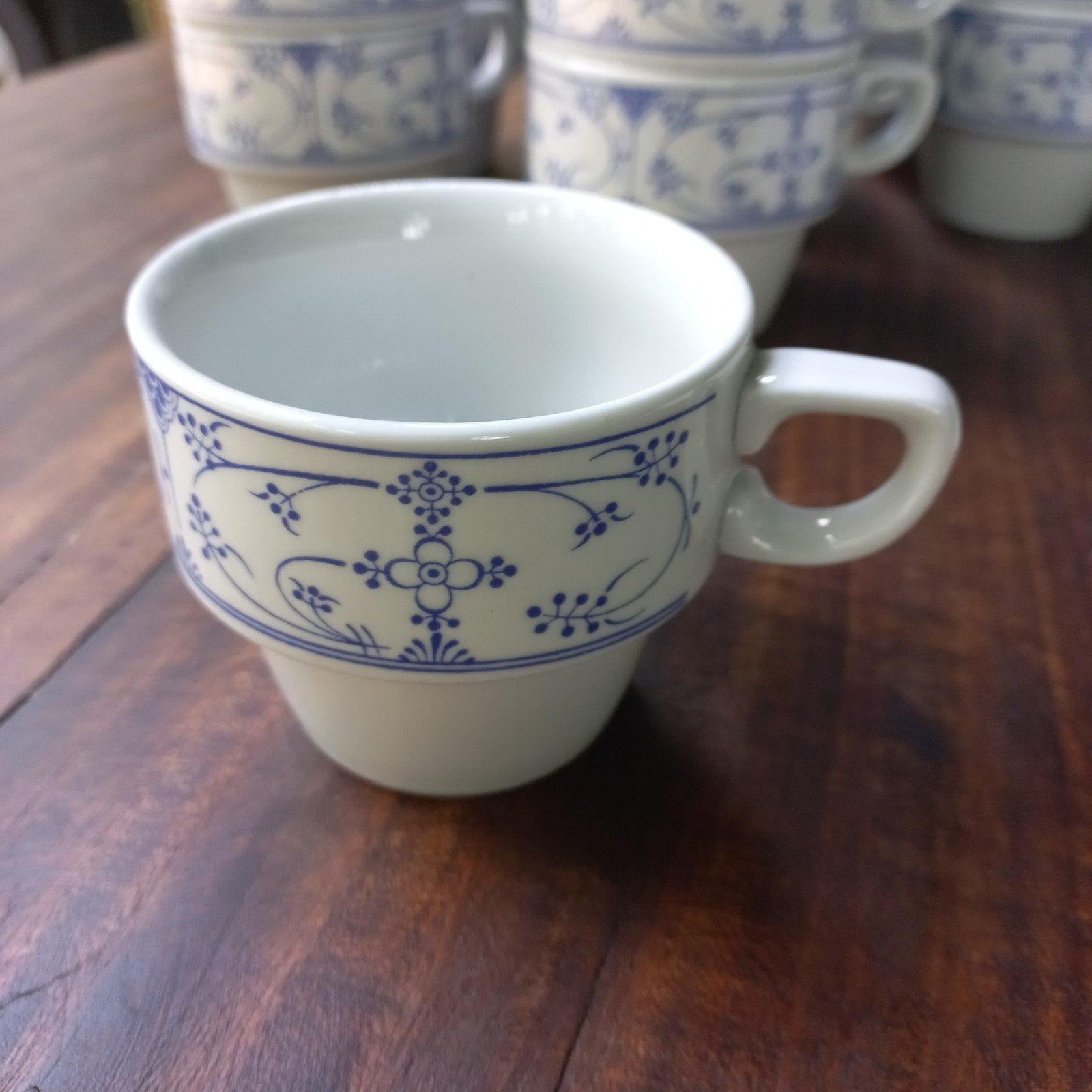 Blau Saks Monopolie, Kopje,Keuken,Porselein, Ophalen of Verzenden