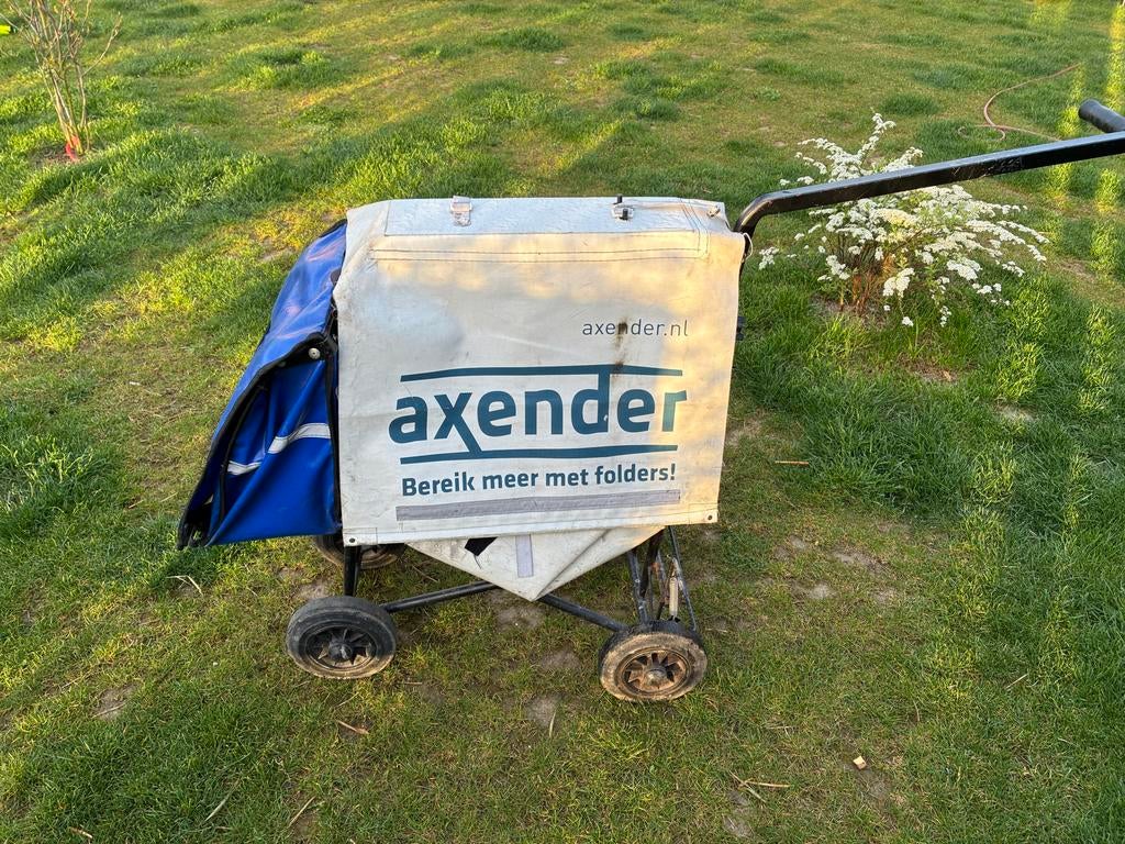 Krantenkar, Ophalen, Gebruikt, 80 kg of meer