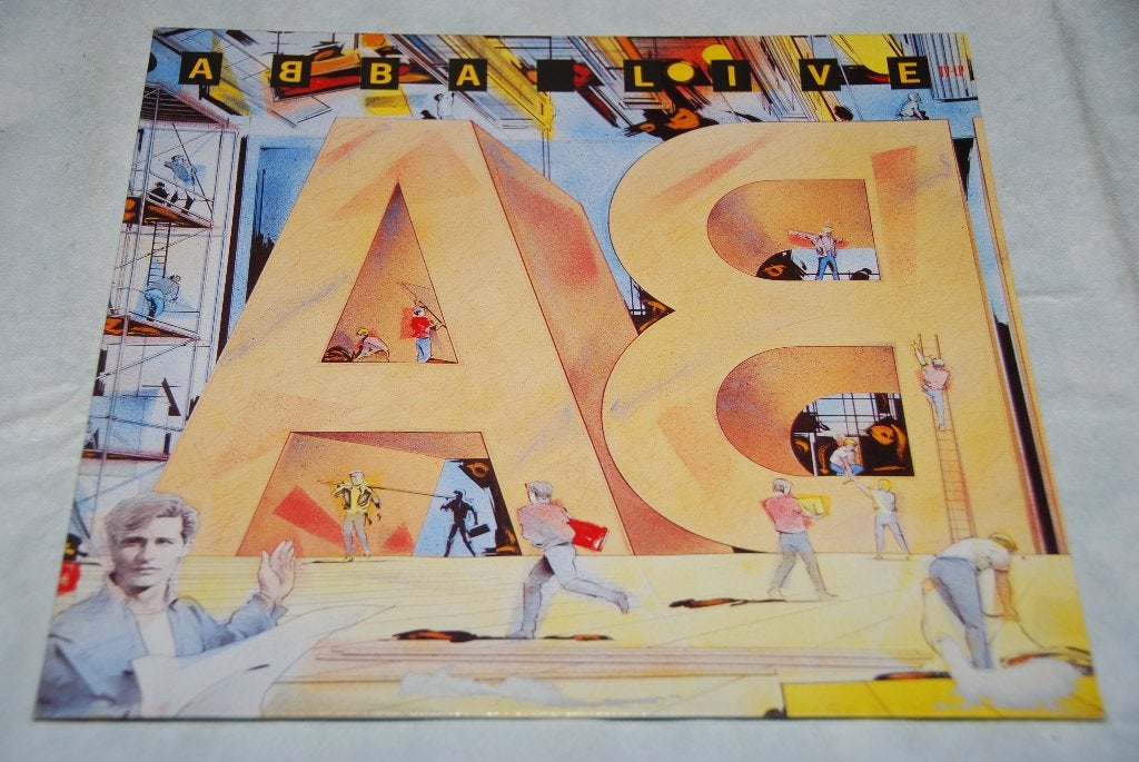 Abba – Live LP Vinyl, LP, Gebruikt, Pop, 12 inch