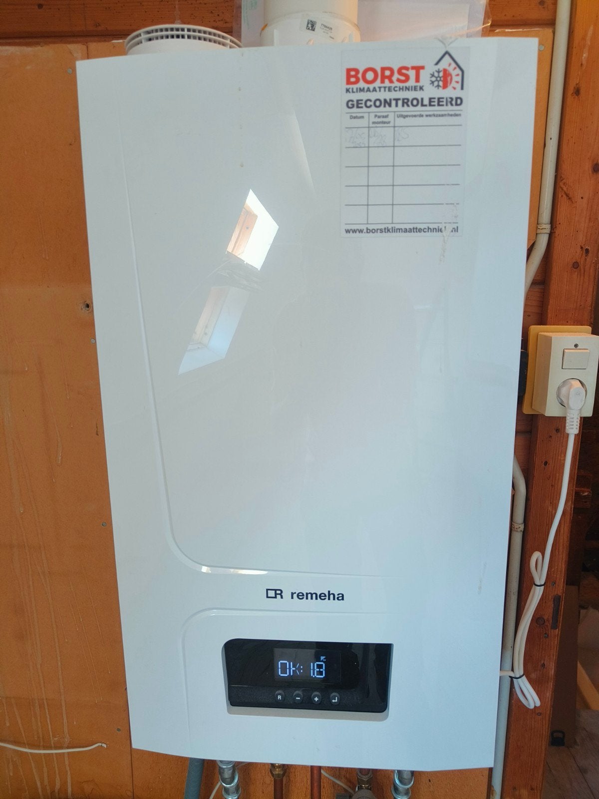 CW 4 uit 2024 Remeha Tzerra Ace-Matic CV-ketel - Zo goed als, Doe-het-zelf en Verbouw, Ophalen, Hoog rendement (Hr), Cv-ketel of Combi-ketel