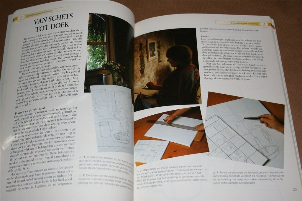 Stilleven in olieverf. Atelier Cantecleer., Ophalen of Verzenden, Zo goed als nieuw, Overige onderwerpen