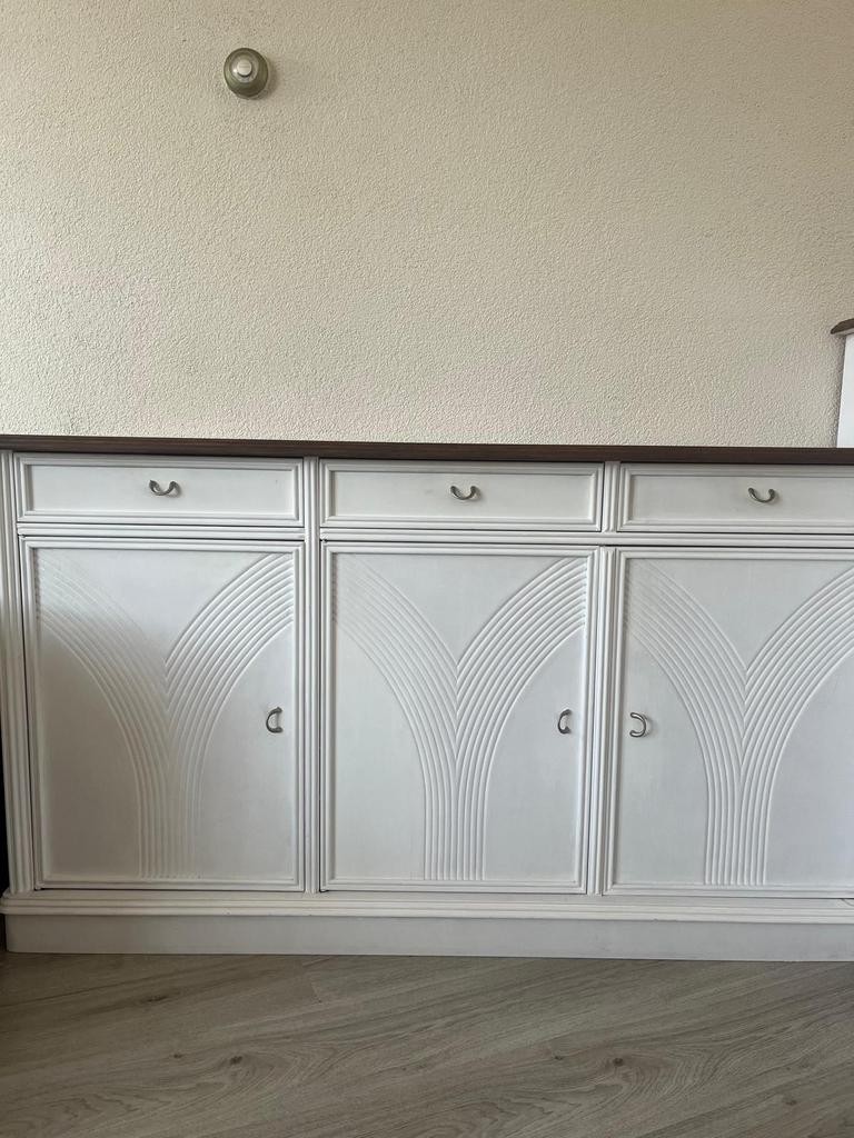 Italiaans hardhout tv meubel en dressoir, Ophalen of Verzenden