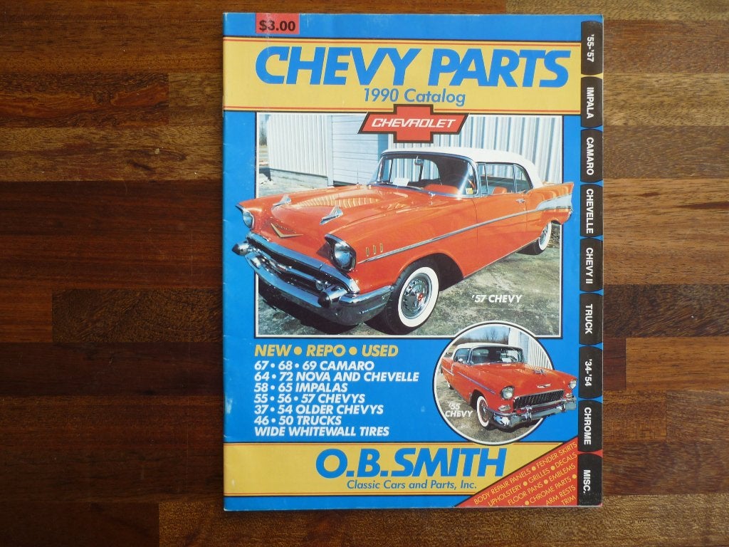 Chevrolet Parts Catalog (1990, USA), Ophalen of Verzenden, Nieuw, Chevrolet