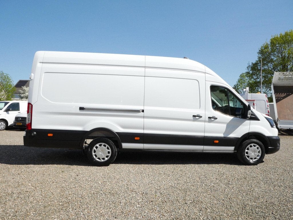 Ford Transit 2.0 TDCI 170PK, L4H3 Automaat, Airco, 4 cilinders, Met garantie (alle), 2800 kg, Wit