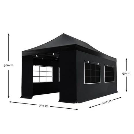 Partytent te huur, makkelijk op te zetten 3x6m, Ophalen, Opvouwbaar, Partytent, Minder dan 2 meter