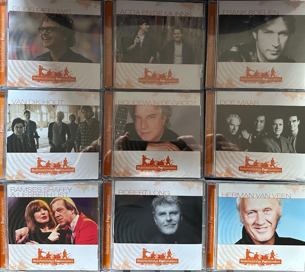 AD Nederlandtalige Popklassiekers  20 Cd,s, Ophalen of Verzenden, Zo goed als nieuw, Levenslied of Smartlap