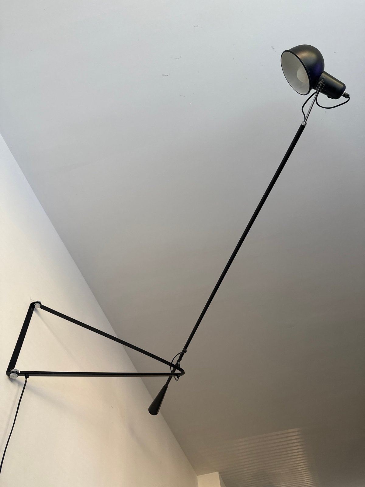 Flos 265, Huis en Inrichting, Metaal, Overige merken, Gebruikt, Zwart