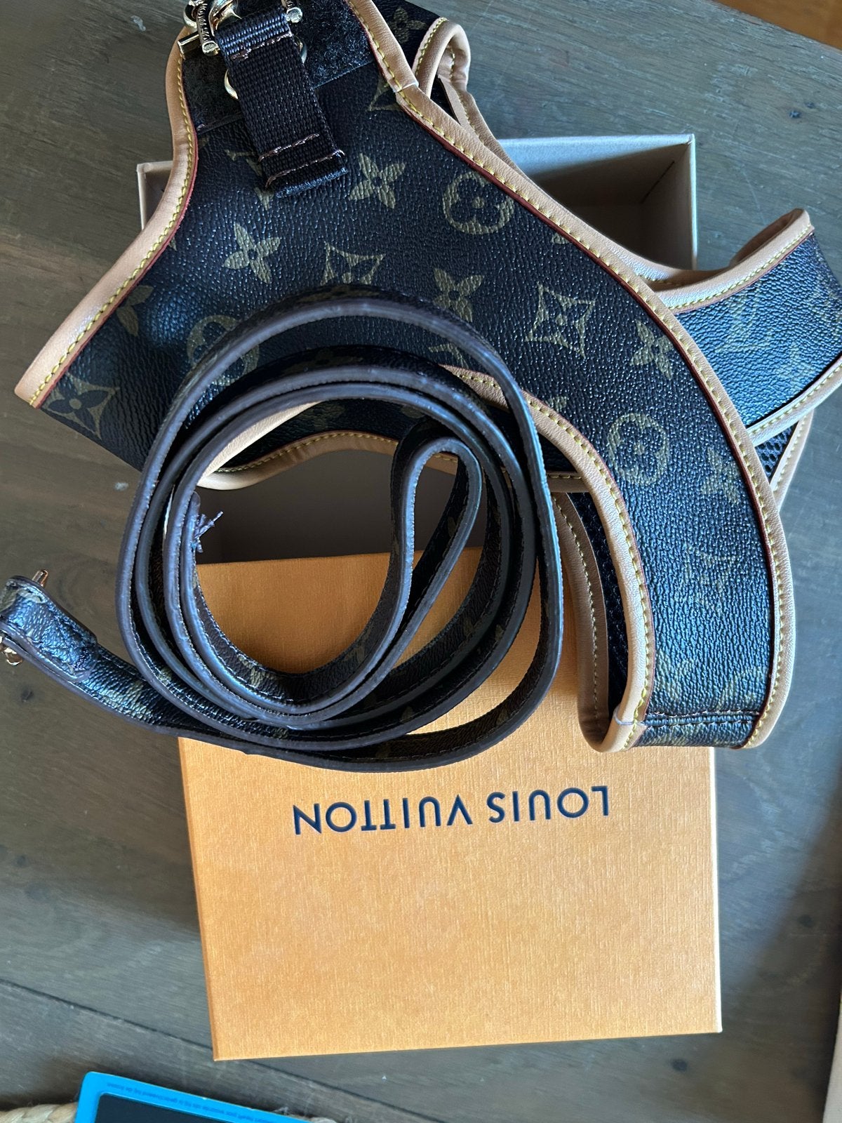 Louis Vuitton hondentuig kleine hond nieuw, Verzenden, Nieuw