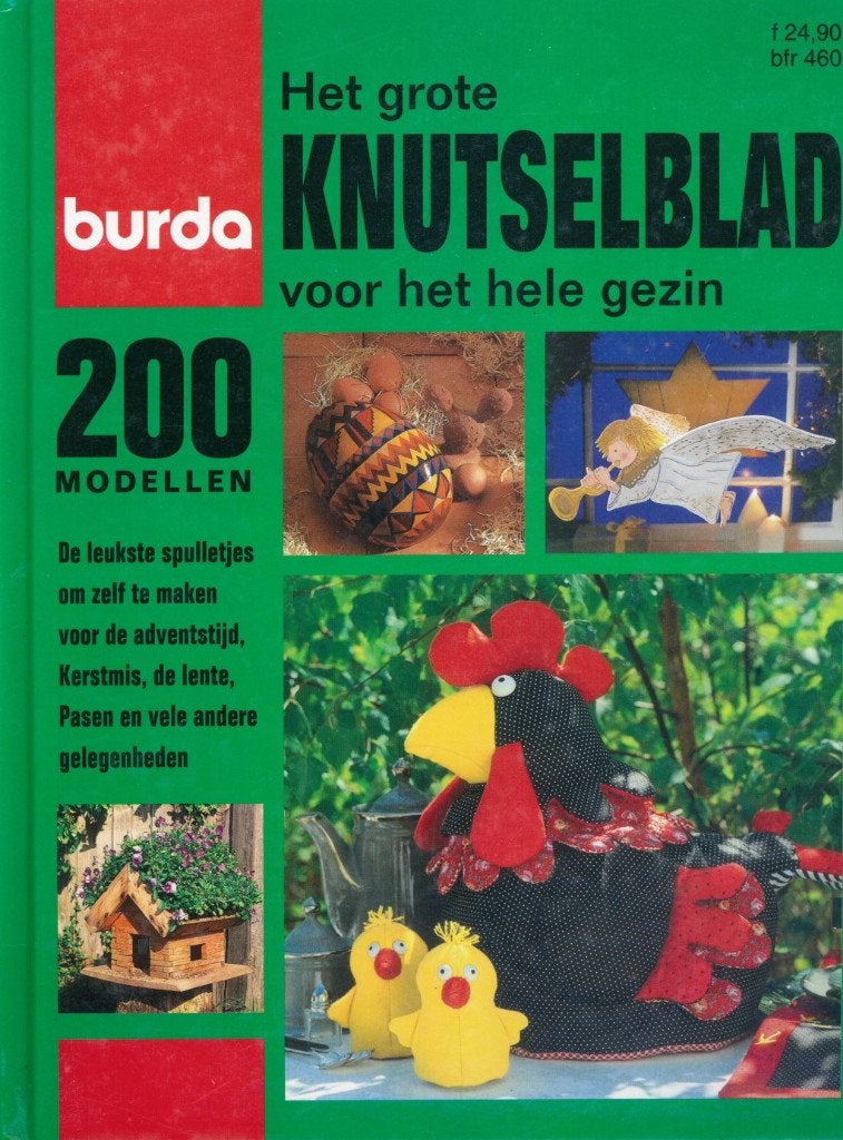 Burda K 627 - Het grote knutselblad voor het hele gezin 1996, Burda, Ophalen of Verzenden, Zo goed als nieuw, Borduren en Naaien