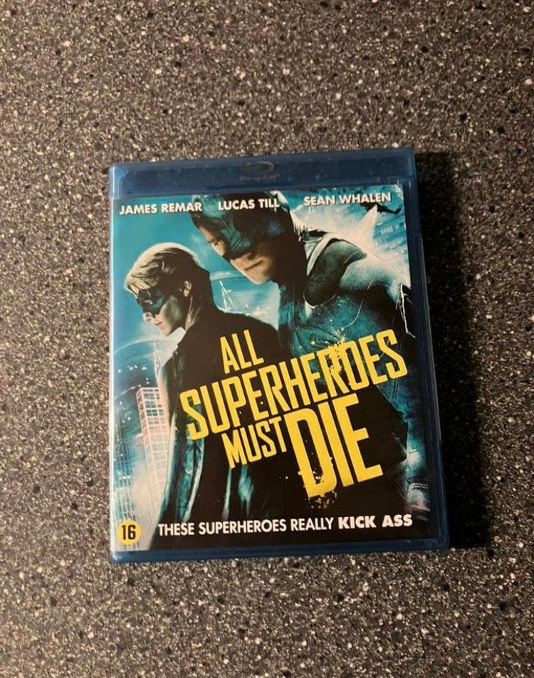 All Superheroes Must Die (2011) Blu-ray, Vanaf 16 jaar, Ophalen of Verzenden, Zo goed als nieuw, Blu-ray