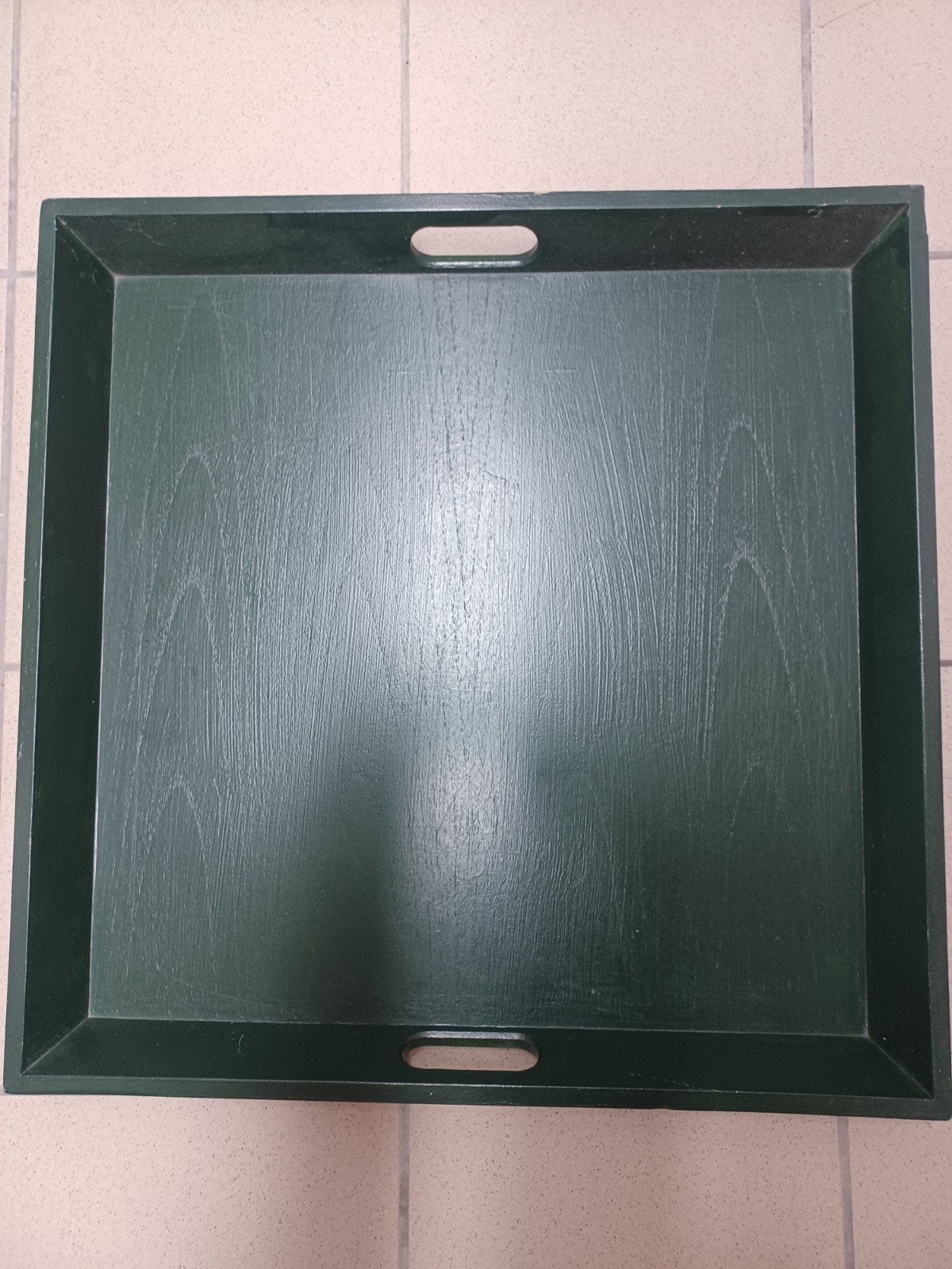 Dienblad 60x60 cm., Ophalen, Vierkant, Hout