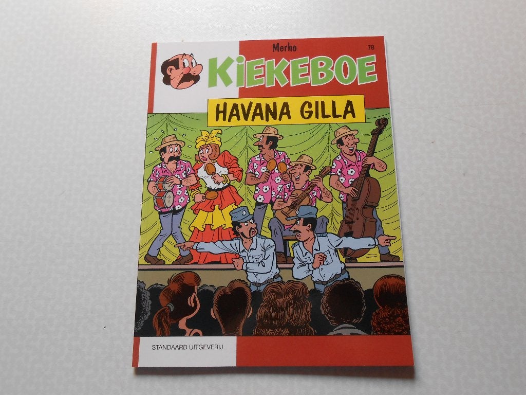 kiekeboe 78 Havana Gilla 1998 1 ste druk., Eén stripboek, Merho, Nieuw, Ophalen of Verzenden
