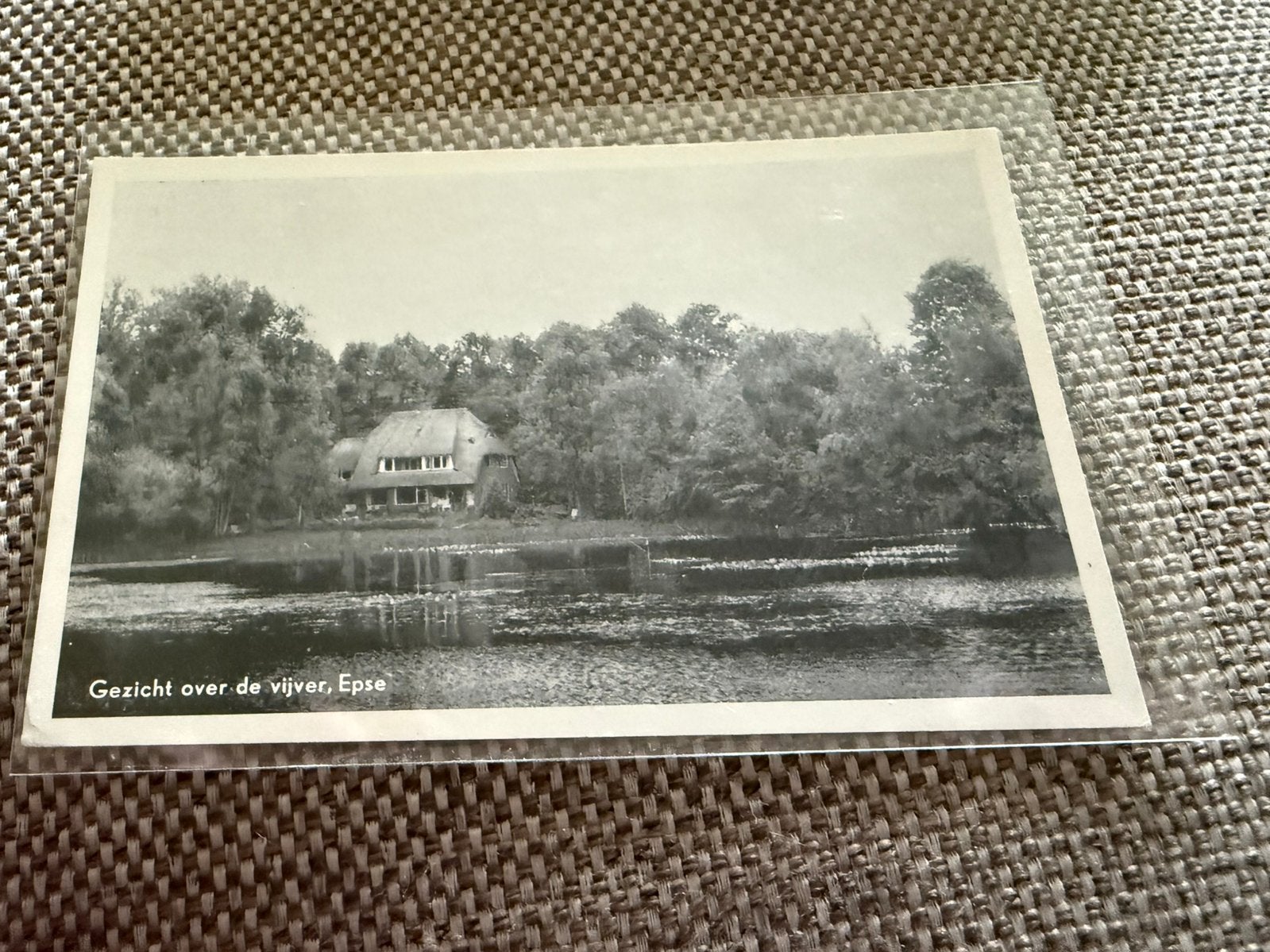 Ansichtkaart Epse Gezicht over de vijver, Ophalen of Verzenden, Voor 1920, Gelderland