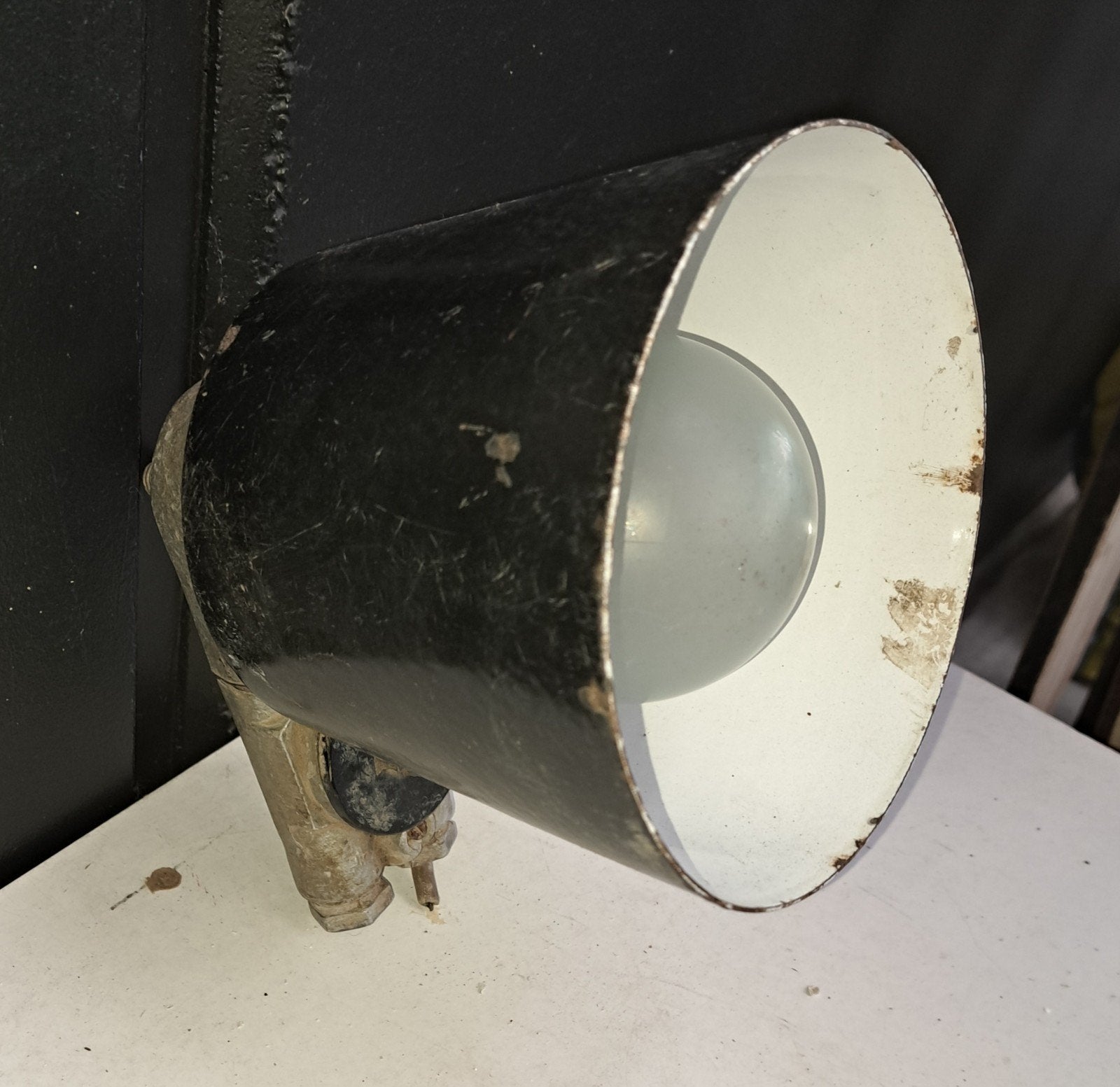lamp lampen industriele fabriekslamp, Ophalen of Verzenden