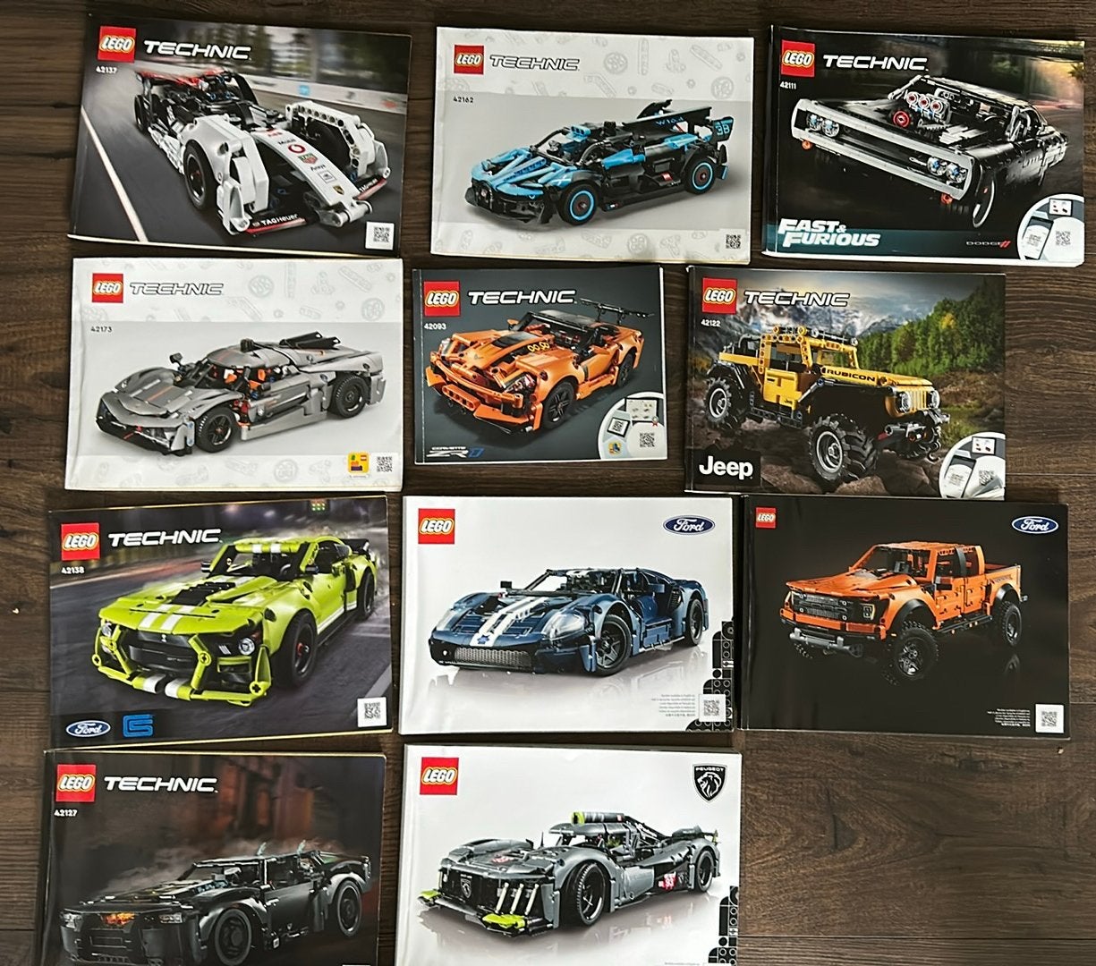 Lego Technic auto verzameling, Kinderen en Baby's, Speelgoed | Duplo en Lego, Lego, Compleet, Ophalen of Verzenden, Zo goed als nieuw