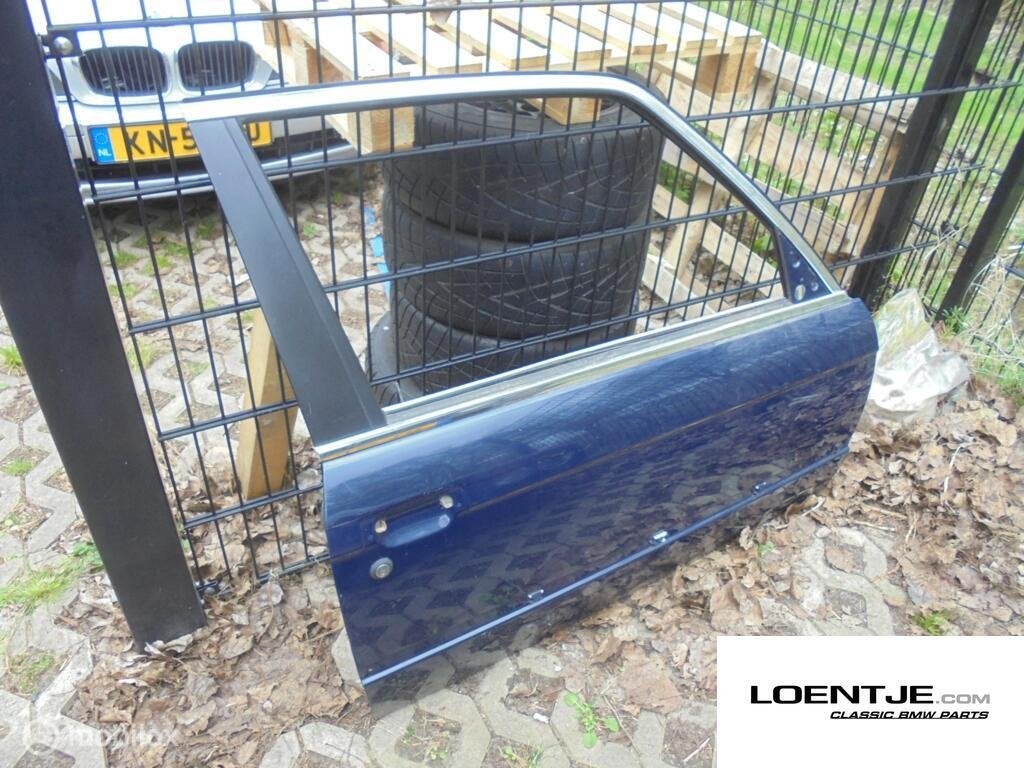 Voordeur rechts rechtsvoor BMW e30 coupe 2 deurs 325i etc, Auto-onderdelen, Carrosserie en Plaatwerk, Gebruikt, Deur, Ophalen of Verzenden