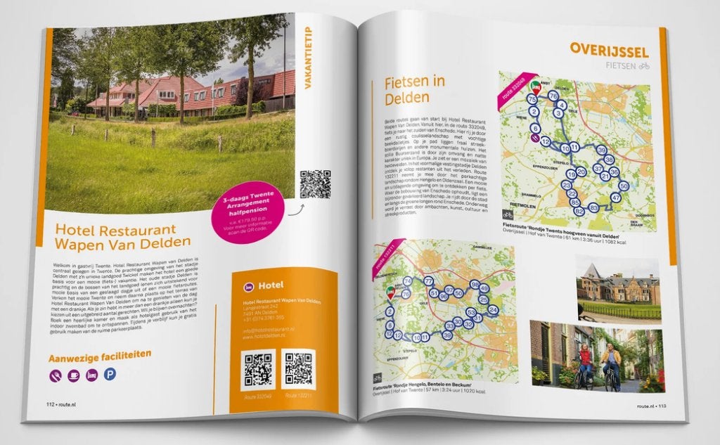 Nieuwste Fietsboek Route . nl 2026 alle met QR GPS routes  !, Fiets- of Wandelgids, Europa, Zo goed als nieuw, Ophalen