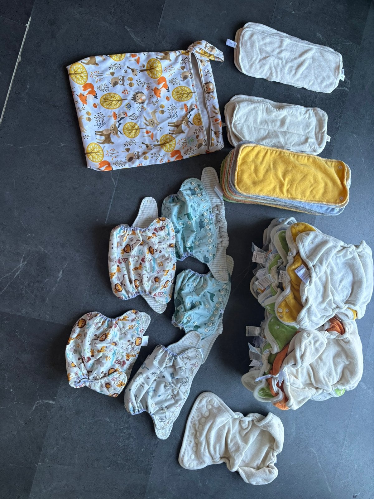 Wasbare luiers pakket., Ophalen, Zo goed als nieuw, Jongetje of Meisje
