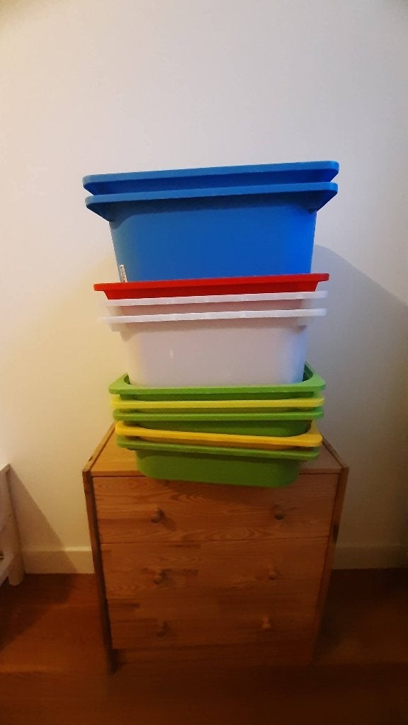 Diverse Ikea trofast bakken, Ophalen, Gebruikt, Minder dan 50 cm, Minder dan 40 cm