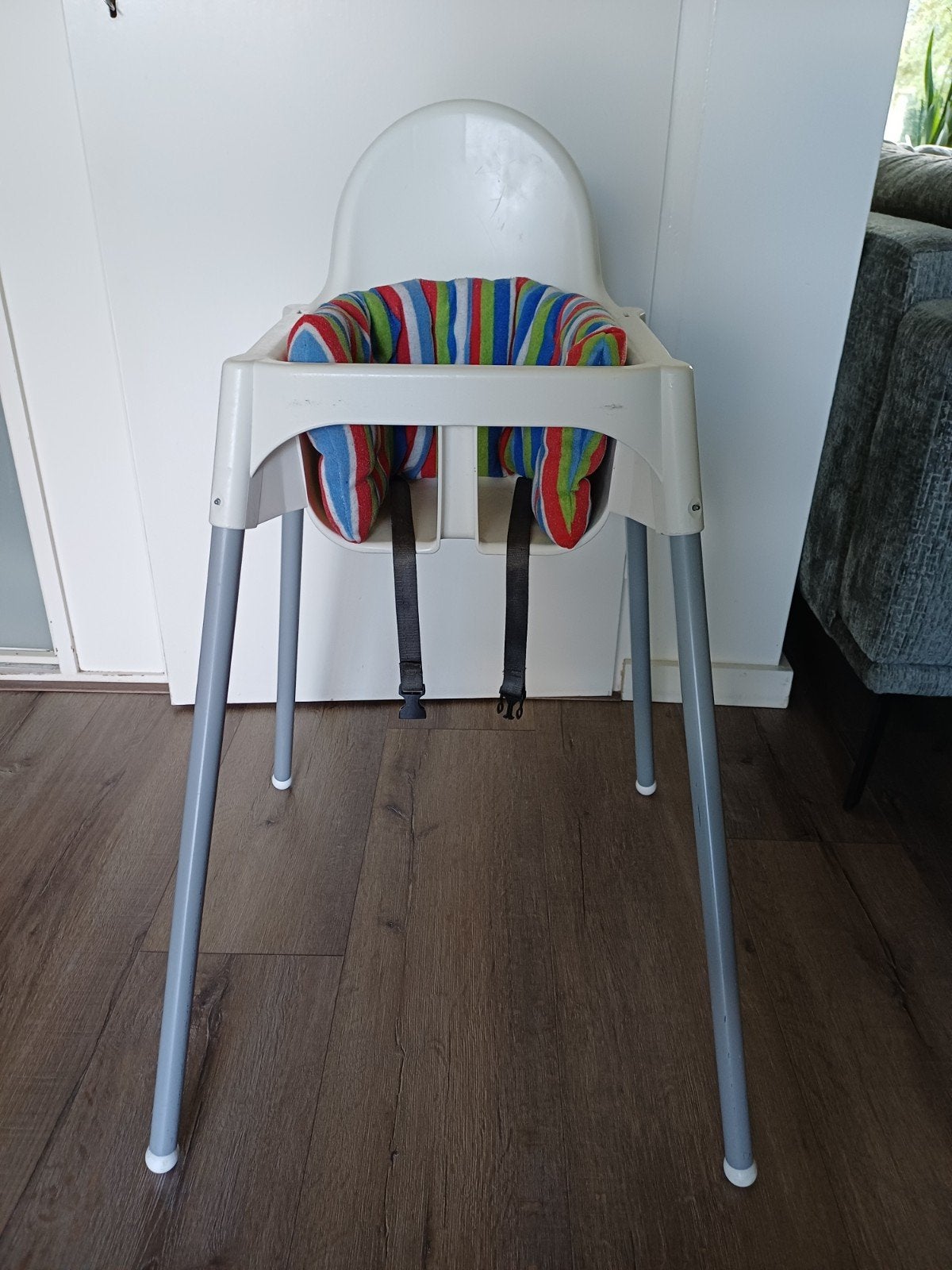 Ikea Antilop kinderstoel met kussen en gordel, Ophalen, Gebruikt, Overige typen, Gordel(s)
