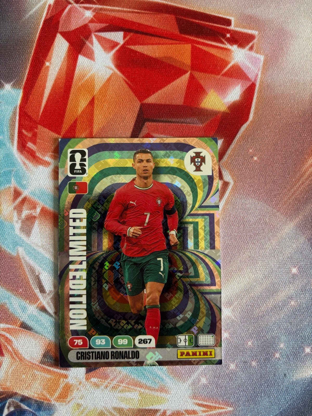 Cristiano Ronaldo FIFA World Cup 2026 Adrenalyn  Kaart, Verzamelen, Ophalen of Verzenden, Zo goed als nieuw, Buitenlandse clubs