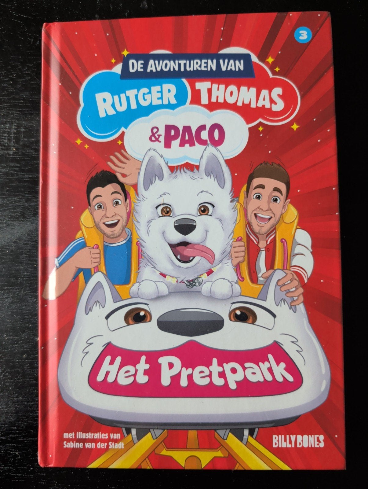 De Avonturen van Rutger, Thomas & Paco: Het Pretpark NIEUW, Ophalen of Verzenden, Nieuw, Rutger Vink, Thomas van Grinsven, Sabine van der Stadt
