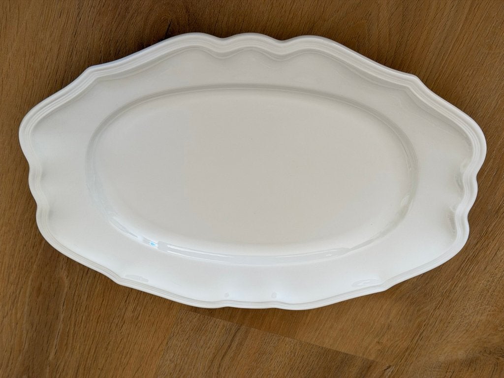 Dekschaal Creme Manoir van Villeroy & Boch, Villeroy & Boch, Vintage, Ophalen of Verzenden, Porselein