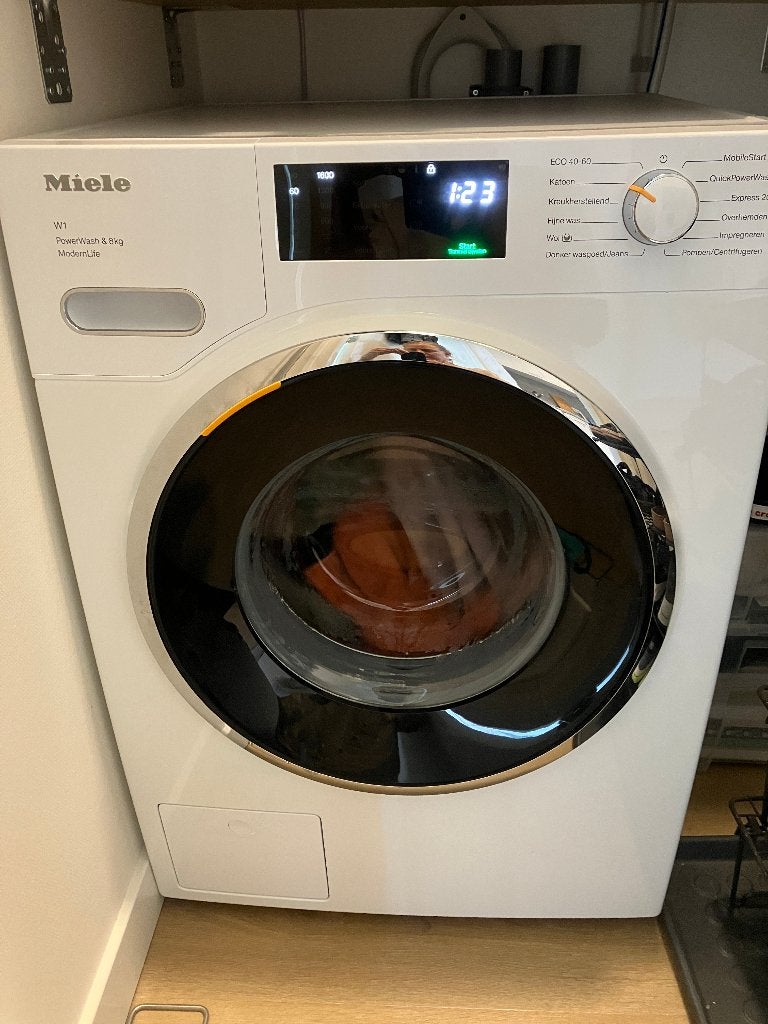 Miele Wasmachine W1 (2024), Witgoed en Apparatuur, Ophalen, 6 tot 8 kg, Voorlader, Energieklasse A of zuiniger