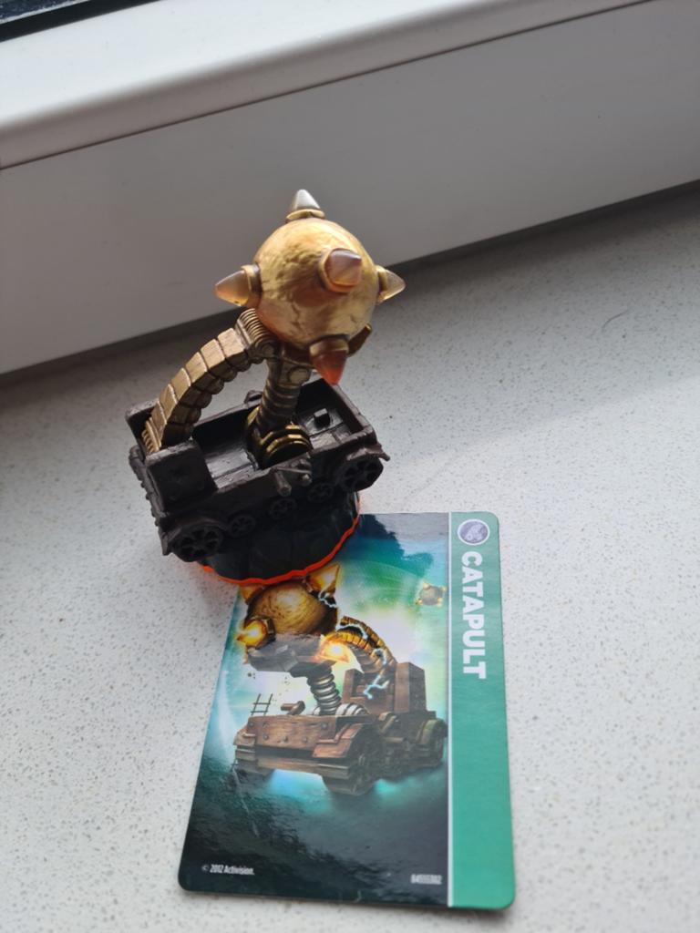 Skylanders Giants Catapult figuur met kaart, Ophalen of Verzenden