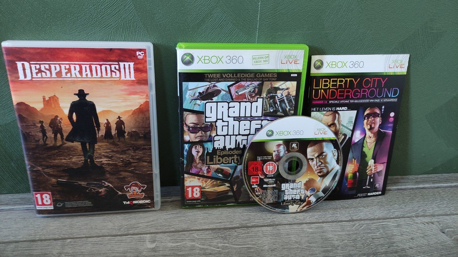 GTA 4 episode from Liberty City and damned & gay Tony xbox, 3 spelers of meer, Ophalen of Verzenden, Zo goed als nieuw, Vanaf 3 jaar