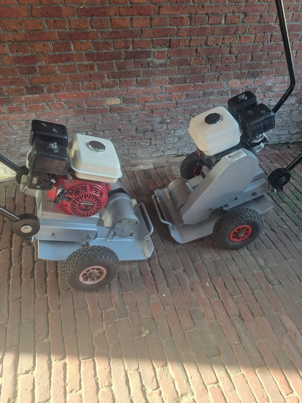 trilplaat te huur, Ophalen