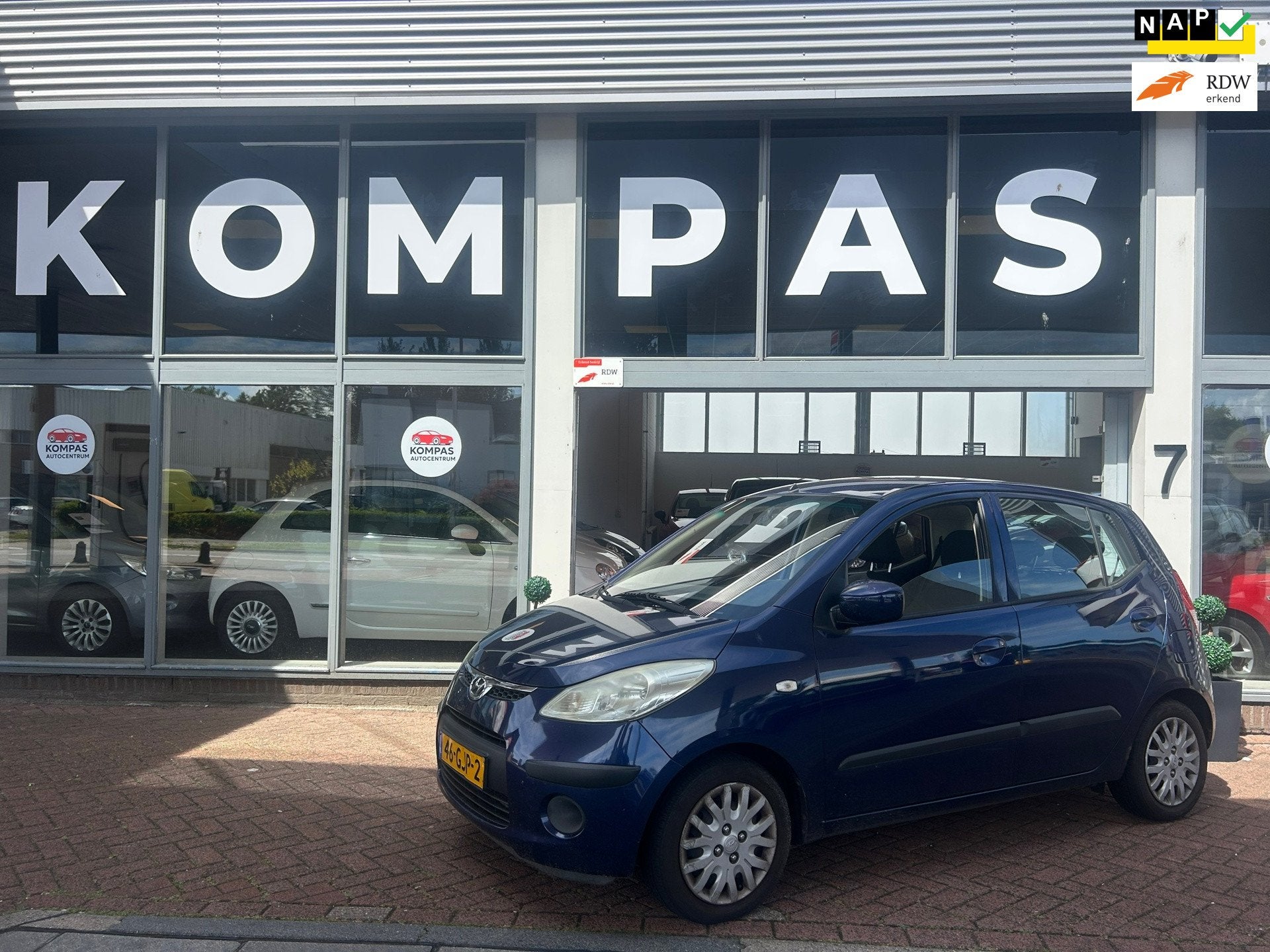 Hyundai I10 1.1 Dynamic Cool |AIRCO|NAP|Nw.APK|4xElektrische, Auto's, Hyundai, Voorwielaandrijving, Stof, Gebruikt, 4 cilinders