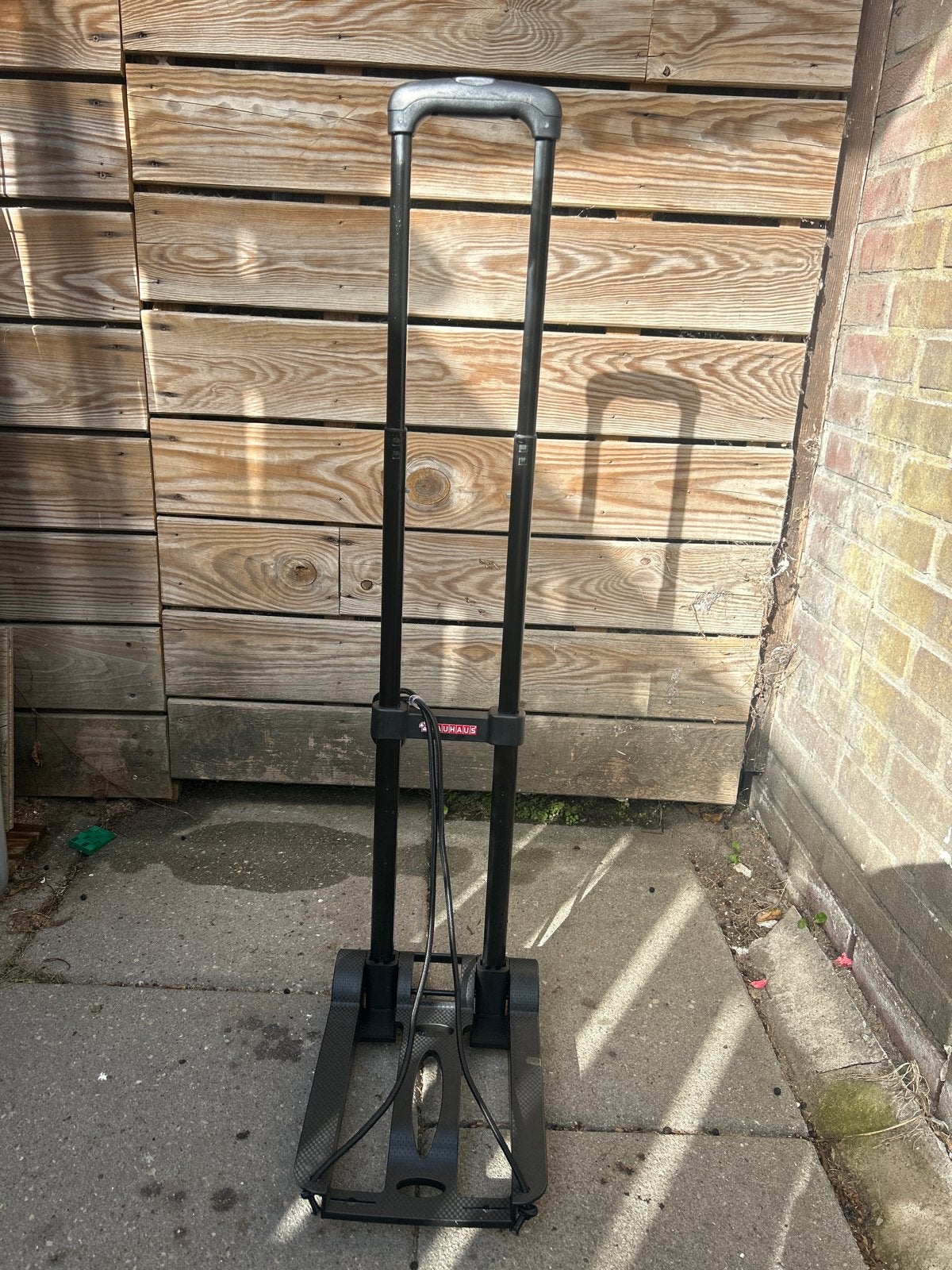 Opvouwbare steekwagen Bauhaus - Max 45 kg, Ophalen of Verzenden, Gebruikt, Steekwagen