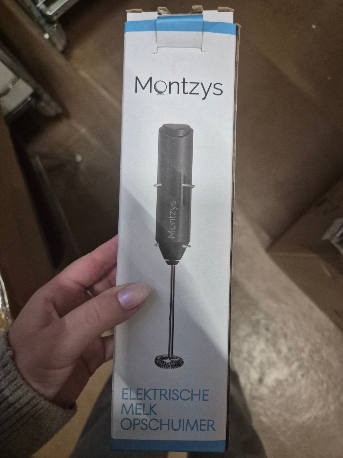 Elektrische Melkopschuimer - Nieuw in doos, Witgoed en Apparatuur, Ophalen of Verzenden, Nieuw, Elektrische melkopschuimer