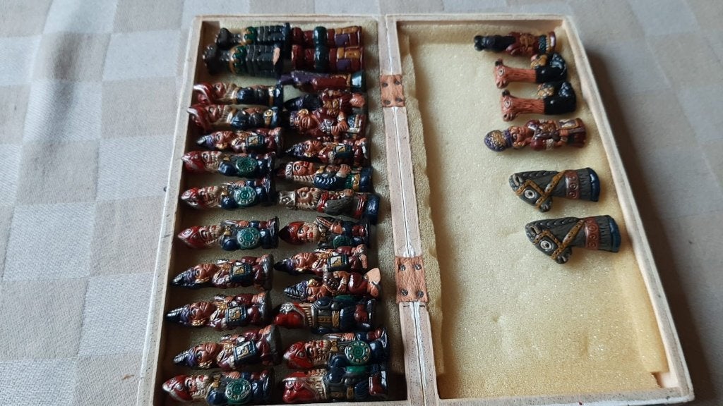 bordspel schaakbord chessboard Egypte Egyptisch, Een of twee spelers, Ophalen of Verzenden, Nieuw