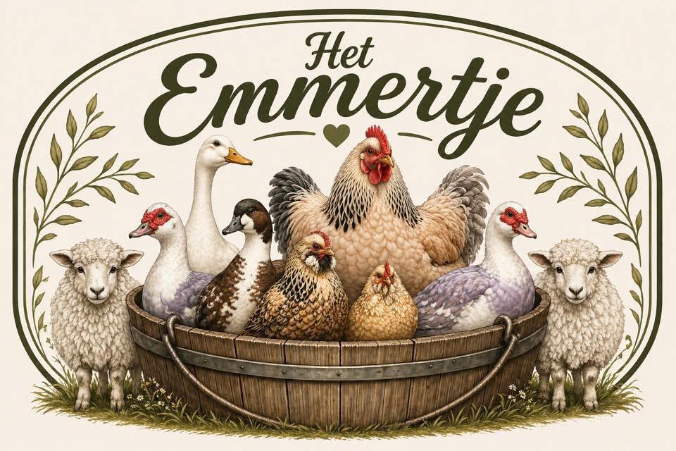 DNA gesekste hennen Brahma Groothoender zwart bont 4stuks, Dieren en Toebehoren, Pluimvee, Vrouwelijk, Kip
